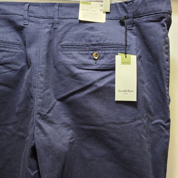 Goodfellow & Co Other - New- Goodfellow & Co Men's 46x30 Pants Chino Straight Blue 46 X 30